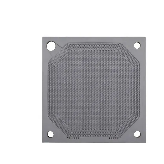 800 X 800 High Pressure Resistance Round Filter Plate for Ceramic Filter Press